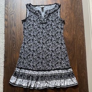 White House Black Market Floral Pattern Dress